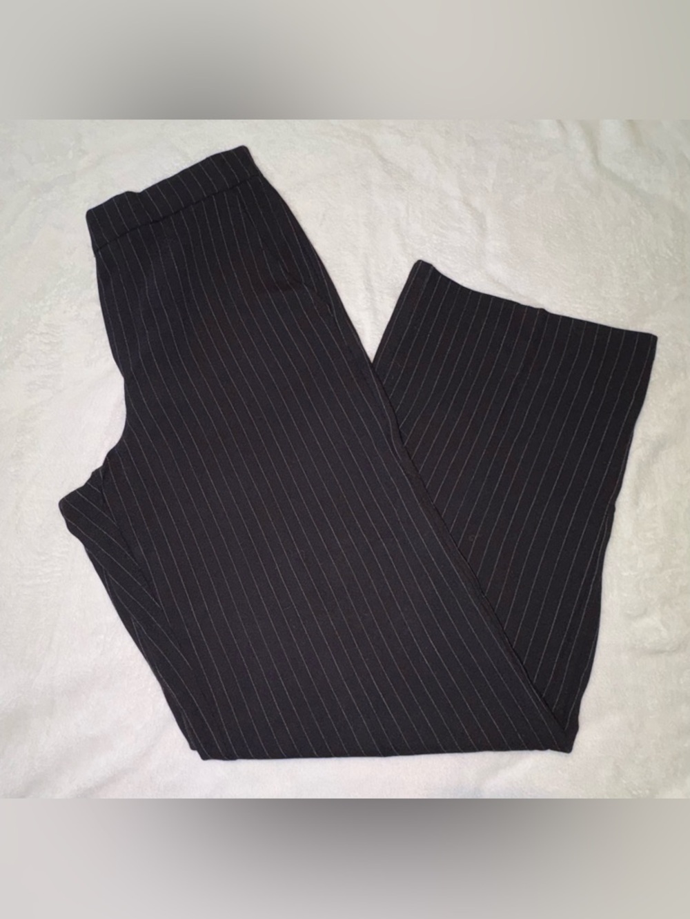 Philosophy Black Pinstripe Pants